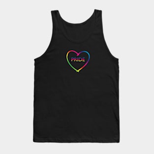 Pride Love heart Tank Top